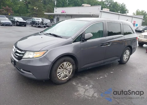 2015 Honda Odyssey Lx from USA, damaged, VIN 5FNRL5H23FB066263